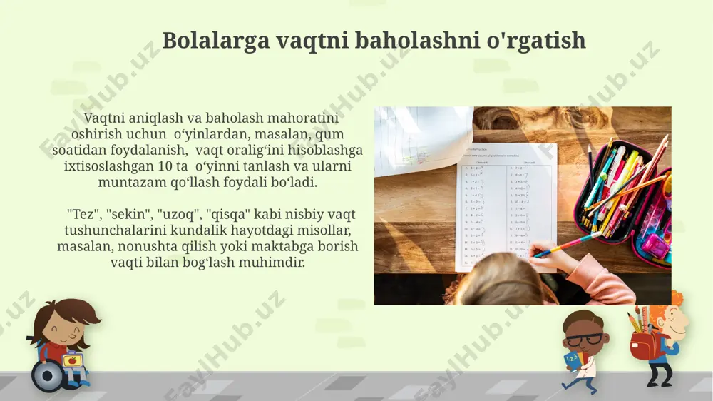 bolalarni vaqtni chamalashni orgatish va sutka qisimlari - Page 5