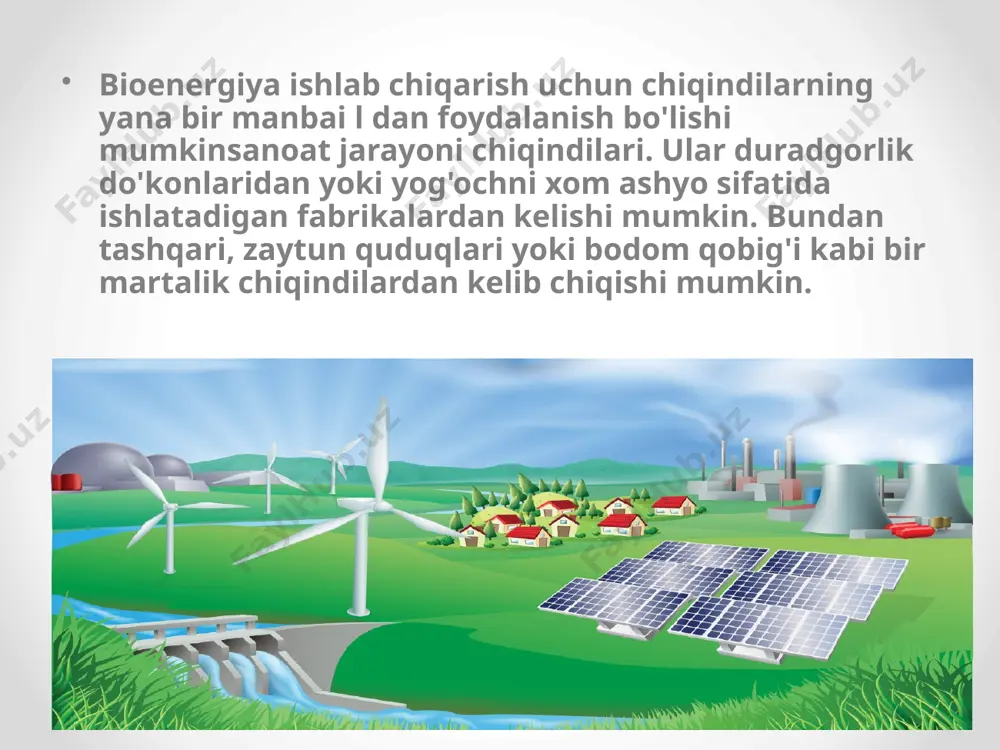 bioenergiya tushunchasi. energetik maqsadlar uchun biomassalarni ishlab chiqarish - Page 5