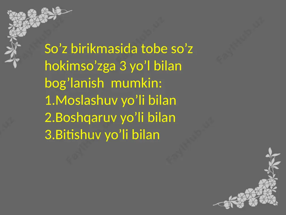 so’z birikmasi va uning turlari 2 - Page 5