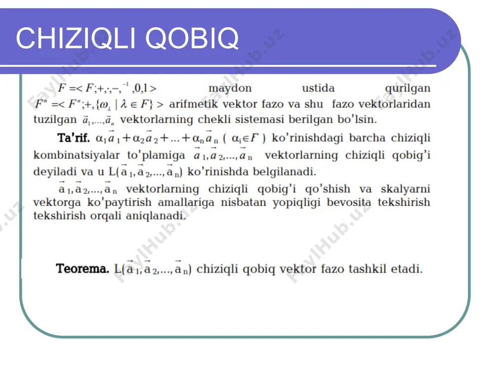 vektor fazolar va ularning xossalari - Page 5