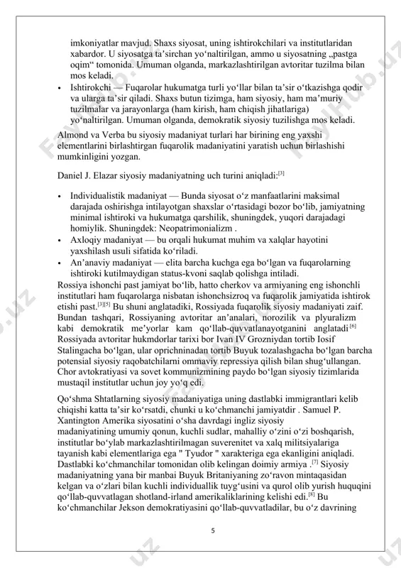 naviy davrda hindistonning sinfiy tuzumi parchalana boshladi va quyi tabaqa vakillari endi yuqori siyosiy va iqtisodiy lavozimlarga kirishmoqda. bu, ayniqsa, tarixan bunday faoliyatdan chetda qolgan quyi sinf ayollari uchun toʻgʻri keladi.[14] madaniyat hodisasi keng ma’noda ijtimoiy-iqtisodiy va siyosiy o’zgarishlar ta’sirlar ostida o’zgaradi va jamiyatga ham shunday ta’sir ko’rsatadi. natijada madaniyatning turli funksiyalari vujudga keladi: 1. tarbiyaviy vazifalari: bo’lar ma’lum, konkret (jamiyat, o’zi uchun kerakli bo’lgan, o’zi istagandaka) shaxsni shakllantirishga mґljallangan. boshqacha aytganda, jamiyat qo’ygan konkret vazifalarni singdirish yo’li bilan jamiyat talabidagi shaxsni tarbiyalash. madaniyat jamiyat rivojlanishi yo’lidagi talablarni qondiradi. 2. gnoseologik (olamni o’zlashtirish) funksiyasi: bu funksiya yordamida madaniyat kishini biron-bir faoliyat olib bora olishi uchun, tabiatni, olamni ґzlashtira olishi uchun ma’lum bir bilimlar bilan qurollantiradi. 3. normativ funksiya. uning mazmuniga jamiyat a’zolari xulqini nazorat ³ilish kiradi. ma’lumki, kishidan ma’lum bir xulq, odob-ahloq normalariga rioya qilish talab qilinadi, tabiiyki bu xulq normalari vaqt o’tishi bilan kishining hayot tarziga aylanadi. bu ijtimoiy …