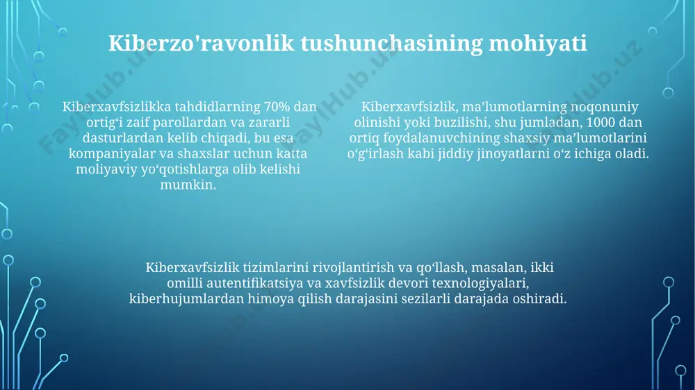 kiberjinoyat, kiberterrorizm va kiberzoʻravonlik - Page 4