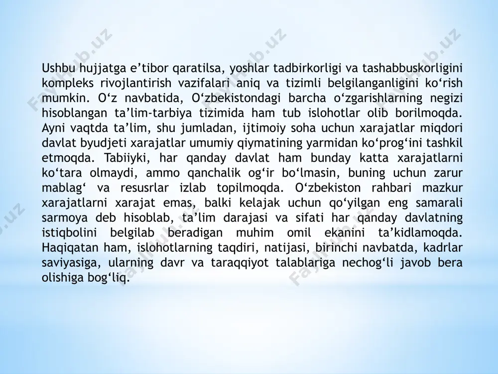 o‘zbekiston yoshlar mamlakati - Page 5
