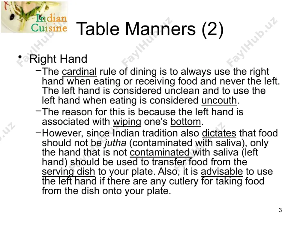 indian etiquette - Page 3