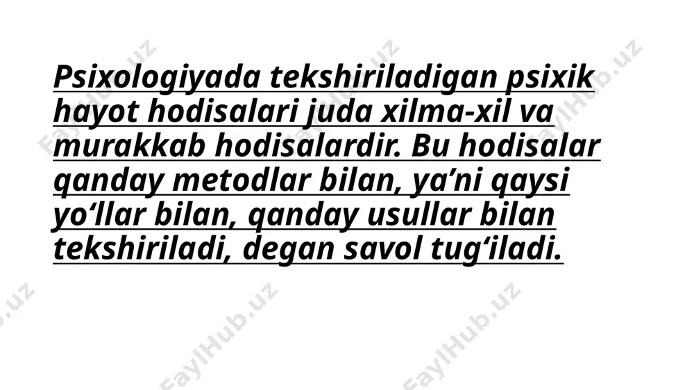 psixologiyaning tadqiqot metodlari - Page 3