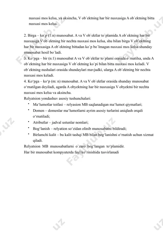 p. (2019). database systems: design, implementation, & management. 3. connolly, t., & begg, c. (2015). database systems: a practical approach to design, implementation, and management. 4. internet manbalari: o dbdiagram.io o draw.io https://dbdiagram.io/