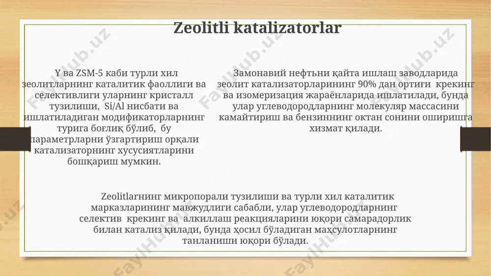 platina guruhi metallari asosidagi katalizatorlar - Page 5
