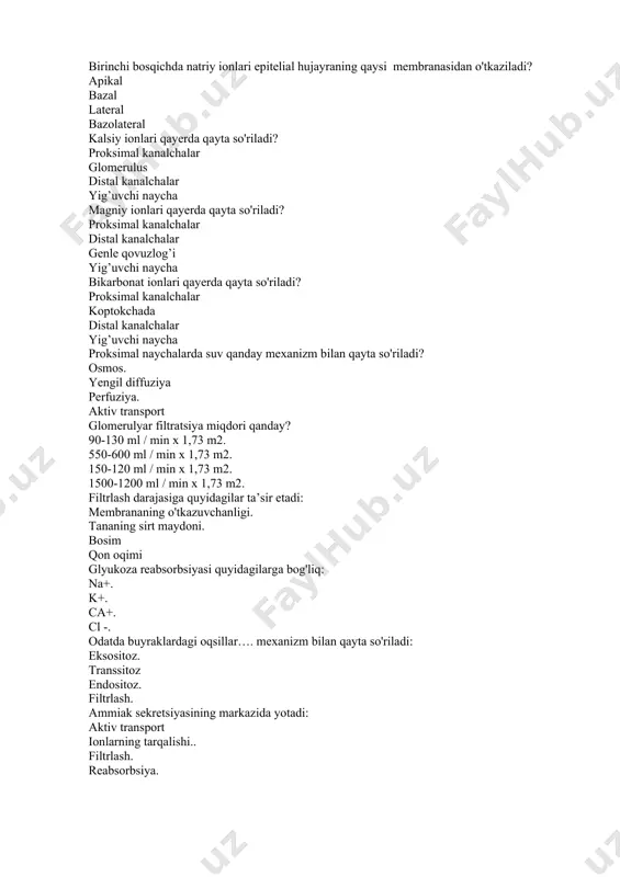 siydik chiqarish jarayonlari - Page 3