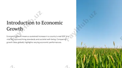 introduction to economic growth — PPTX
