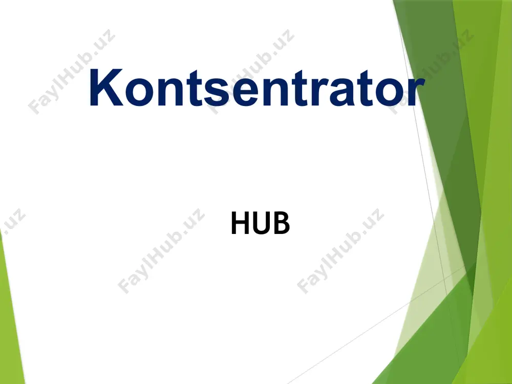 i kengligi bo'yicha tavsiflash imkonini beradi. simmetrik kommutator bir xil tarmoqli kengligi bo'lgan portlar o'rtasida kommutatsiyalangan ulanishlarni ta'minlaydi, masalan, barcha portlar 10 mbit / s yoki 100 mbit / s tarmoqli kengligiga ega bo'lganda. asimmetrik kommutator har xil tarmoqli kengligi bo'lgan portlar o'rtasida almashinadigan ulanishlarni ta'minlaydi, masalan, 10 mbit / s va 100 mbit / s yoki 100 mbit / s va 1000 mbit / s portlarining kombinatsiyasi. portlar bo’yicha buferlash paketlarni vaqtincha saqlash va keyin ularni kerakli manzilga yuborish uchun kommutator buferlashdan foydalanishi mumkin. buferlashdan maqsad port band bo'lganda ham foydalanish mumkin. bufer - bu kommutator uzatilgan ma'lumotlarni saqlaydigan xotira maydoni. xotira buferi paketlarni saqlash va jo'natishning ikkita usulidan foydalanishi mumkin – portlar bo’yicha buferlash va umumiy xotira orqali buferlash. kommutatorlarning imkoniyatlari va turlari kommutatorlar quyidagilarga bo'linadi: boshqariladigan boshqarilmaydigan (eng oddiy). murakkab kommutator osi modelining kanal (ikkinchi) va tarmoq (uchinchi) darajasida kommutatsiyani boshqarishga imkon beradi. odatda ular mos ravishda …