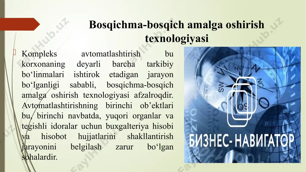 uzaga keluvchi, paydo bo‘luvchi) deb ataladi. tizimlarni qismlarga, ayniqsa o‘zi tarkib topadigan elementlarga bo‘lganda bunday vazifalar yoki tavsiflar o‘z-o‘zidan yo‘q bo‘ladi. tizimning tarkiblashganligi - bu tizimning alohida elementlari va ularning tashqi muhit bilan o‘zaro harakati o‘rtasidagi ichki aloqalarning doimiy tarkibidir. tizim tarkibi - uning faoliyati samaradorligini ko‘p jihatdan belgilovchi muhim tavsiflardan biri sanaladi. tizimning bo‘linishi - bu uning maqsadlar va vazifalarga javob beruvchi ma’lum belgilar bo‘yicha ajratilgan elementlar yoki bir qator kenja tizimlardan tuzilganligini anglatadi. kenja tizimlar bunday ajratilishning asosini tashkil etib, bunda elementlar o‘rtasidagi aloqalar ko‘proq, kenja tizimlar o‘rtasida esa kamroq bo‘ladi. tashqi muhit. “tizim” tushunchasi tizimga kiruvchi bir qator elementlarni cheklaydi: shartli ravishda cheklangan chegara o‘rnatadi, undan tashqaridagi elementlar esa ushbu tizimga kirmay qoladi. bundan anglashiladiki, tizim o‘z-o‘zidan emas, balki boshqa ko‘plab elementlar qurshovida mavjud bo‘ladi. ayrim masalalarni hal etishda bizni bu tashqi muhitning barcha elementlari emas, balki ushbu masala nuqtai-nazaridan tashqi muhitni tashkil etuvchi, ko‘rib chiqilayotgan tizimga …