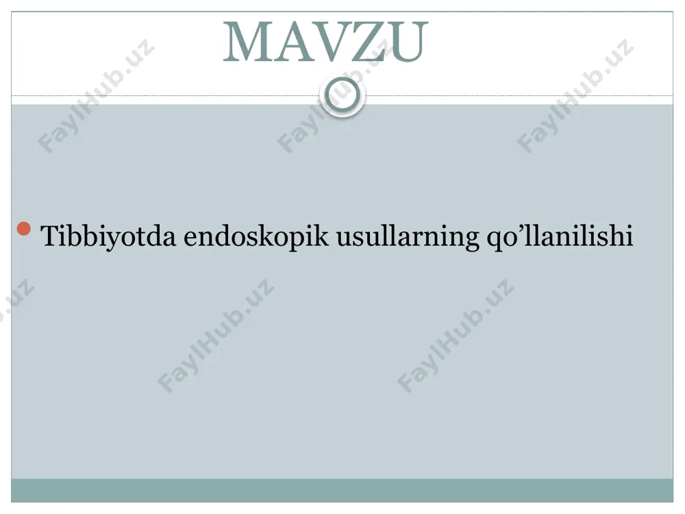 lash uchun foydalanish mumkin. endoskopiya jarayonlarining ko'p turlari mavjud, jumladan: artroskopiya : artroskopiya - bu terida juda kichik kesma qilingan va qo'shilish joyga joylashtirilgan jarayondir. artroskopiya qo'shma sharoitlarni diagnostika qilish va davolash uchun, turli xil artrit kasalliklarini tashkillashtirishdan, masalan rotator manfakalarning yig'lab turishida qo'llanilishi mumkin. jarayonni barcha bo'g'imlarda ishlatish mumkin emas va biz bu usul bilan qo'shma repetitorlik operatsiyasi kabi barcha operatsiyalarni bajarish uchun hali biror usul yo'q. bronxoskopiya : bronkoskopiyada og'izdan bir trubka kiritiladi va trakea orqali bronxiyal tublarga (o'pkaning katta havo yo'llari) o'tadi. bronkoskopiya shishlarni tasavvur qilish va biopsiyalar qilish uchun ishlatilishi mumkin . ultratovushni qo'shsangiz, u nafas yo'llarining ichida bo'lmagan (endobronşial ultratovush) bo'lmagan o'pka o'smalarini biopsiya qilish uchun ham ishlatilishi mumkin. u o'simtadan qon ketishni to'xtatish yoki nafas qisqarishi sababli havo yo'lini kengaytirish uchun ham davolanish uchun ishlatilishi mumkin. kolposkopiya : serviksinni yaxshiroq ko'rish uchun kolposkopiya vaginal oraliq orqali kiritiladi. bu odatda bachadon displazi yoki bachadon bo'yni …
