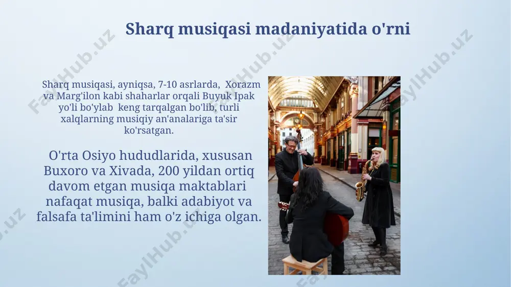 sharq mamlakatlari musiqasi va madaniyat - Page 5