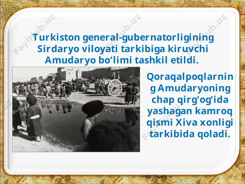 qoraqalpoqlar turkiston general-gubernatorligi tarkibida 9 -sinf - Page 5