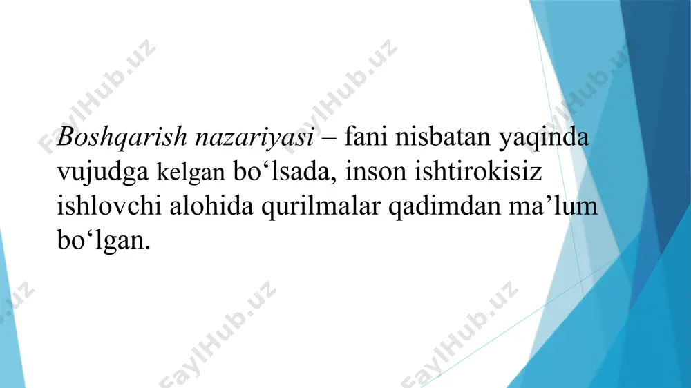 boshqaruv nazariyasi fani - Page 4