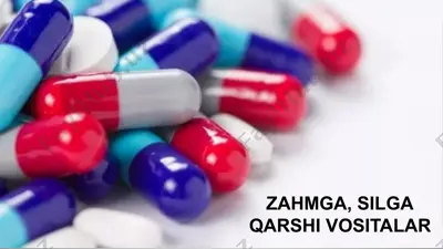 zahmga, silga qarshi vositalar — PPTX