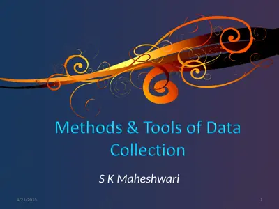 data collection — PPT