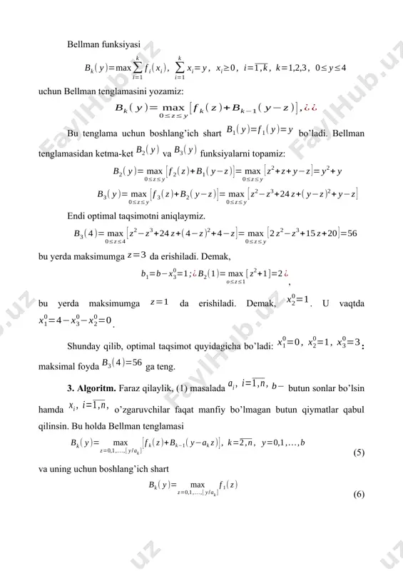 quyidagi masalalarni yeching: 1) 2) 3) 4) 5) 6) 7) 8) 2. dinamik dasturlash usuli bilan o’zgaruvchilar butun qiymatli bo’lgan quyidagi masalalarni yeching (jadvaldan foydalaning): 1) 2) 3) 4) 5) 6) 7) 8) mavzuni mustahkamlash uchun tavsiya etiladigan adabiyotlar 1. вагнер г. основы исследований операции. т. 1–3. м.: мир. 1972-73. 2. зайченко ю. б. исследование операций. киев. 1979. 3. таха х. введение в исследование операций. т. 1, 2. м.: мир. 1981. oleobject2.bin oleobject47.bin image48.wmf oleobject48.bin image49.wmf oleobject49.bin image50.wmf oleobject50.bin image51.wmf oleobject51.bin image52.wmf image3.wmf oleobject52.bin image53.wmf oleobject53.bin image54.wmf oleobject54.bin image55.wmf oleobject55.bin image56.wmf oleobject56.bin image57.wmf oleobject3.bin oleobject57.bin image58.wmf oleobject58.bin image59.wmf oleobject59.bin image60.wmf oleobject60.bin image61.wmf oleobject61.bin image62.wmf image4.wmf oleobject62.bin image63.wmf oleobject63.bin image64.wmf oleobject64.bin image65.wmf oleobject65.bin image66.wmf oleobject66.bin image67.wmf oleobject4.bin oleobject67.bin image68.wmf oleobject68.bin image69.wmf oleobject69.bin image70.wmf oleobject70.bin image71.wmf oleobject71.bin image72.wmf image5.wmf oleobject72.bin image73.wmf oleobject73.bin image74.wmf oleobject74.bin image75.wmf oleobject75.bin image76.wmf oleobject76.bin image77.wmf oleobject5.bin oleobject77.bin image78.wmf oleobject78.bin image79.wmf oleobject79.bin image80.wmf oleobject80.bin image81.wmf oleobject81.bin image82.wmf image6.wmf oleobject82.bin …