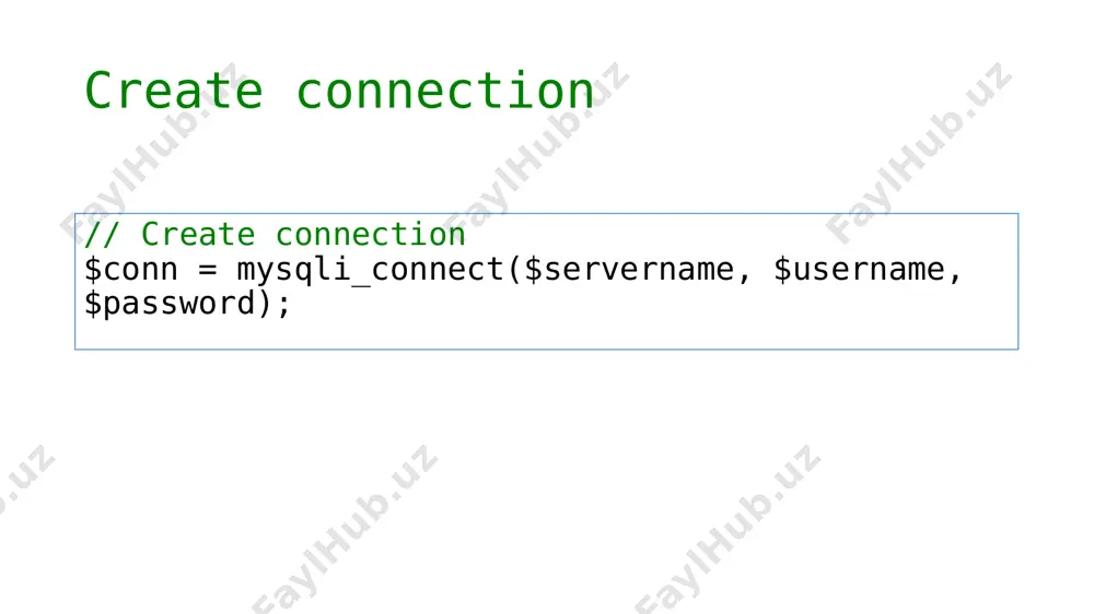 php va mysql taqdimoti - Page 2