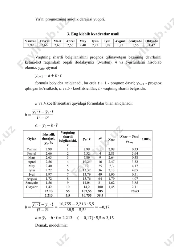 prognozlash usullari - Page 4
