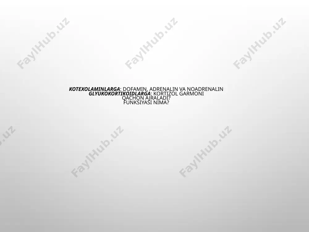 jigarda glikoliz va glikoneogenez boshqarilishi kotexolamin va glyukokortikoidlarning uglevod almashinuviga ta’siri - Page 5