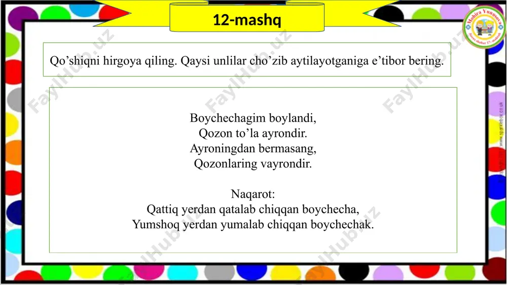 ona tilini o'rganish uchun darslik - Page 5