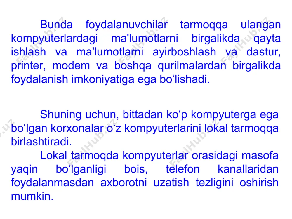 kompyuter tarmoqlari va tarmoq texnologiyalari - Page 5