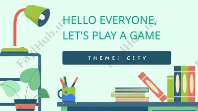 city guessing game — PPTX