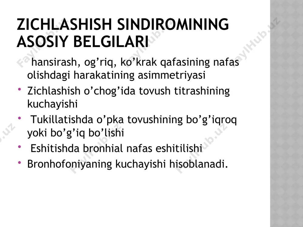 o`pka to`qimasining zichlashish sindromi - Page 5