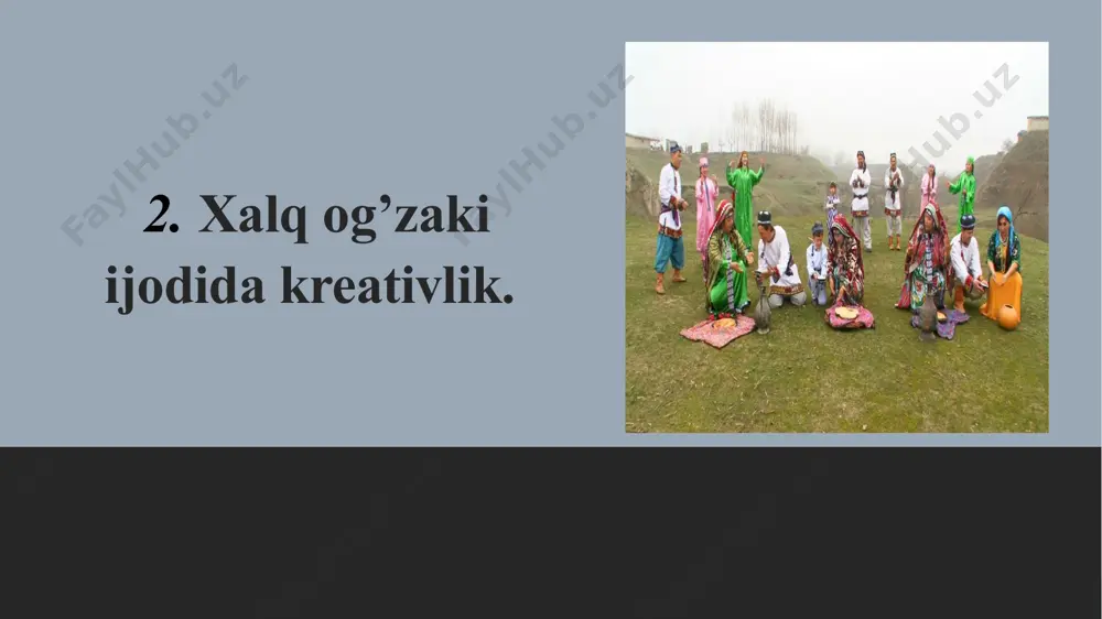 seminar topshirig‘i: xalq og’zaki ijodida kreativlik - Page 3