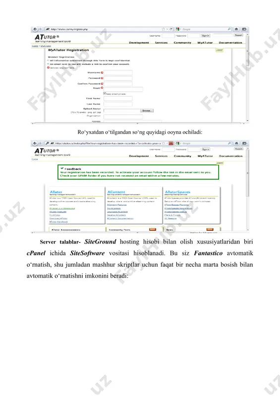 atutor masofaviy ta'lim platformasi - Page 5