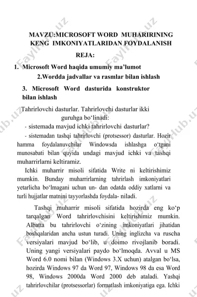 microsoft word — DOCX