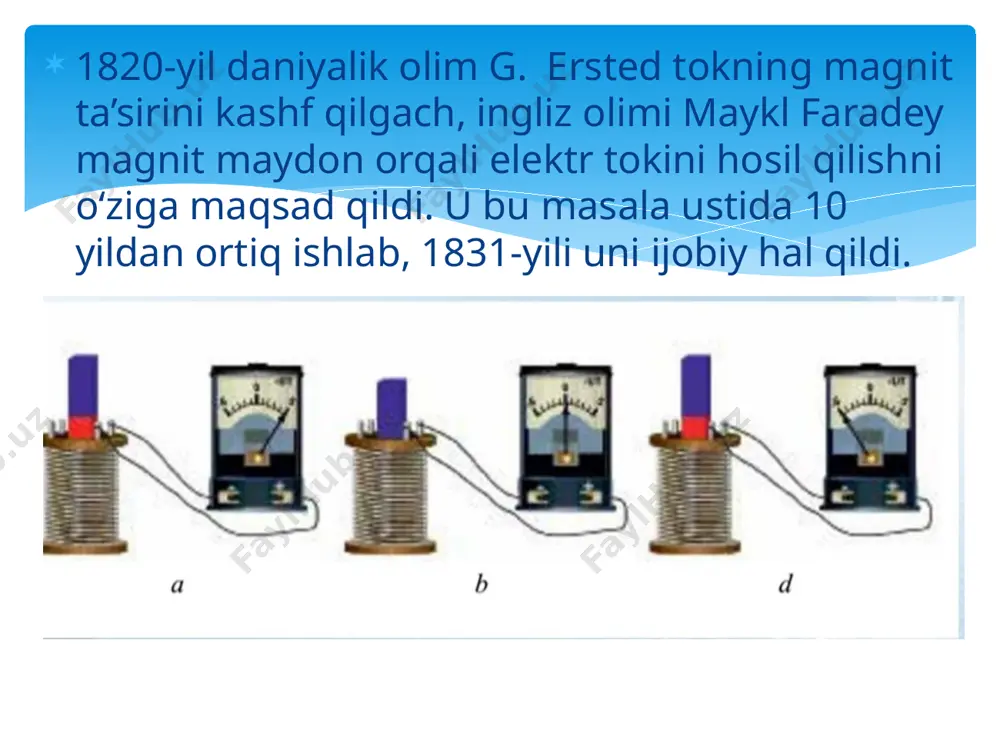 elektromagnit induksiya qonuni - Page 4
