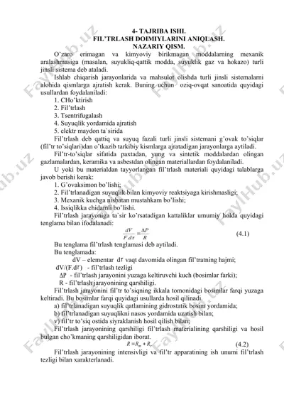fil'trlash materiali — DOC