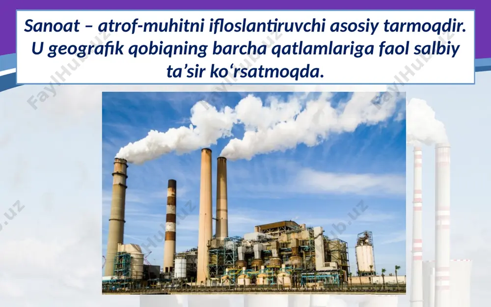 sanoat va atrof-muhit . 9 - sinf - Page 3