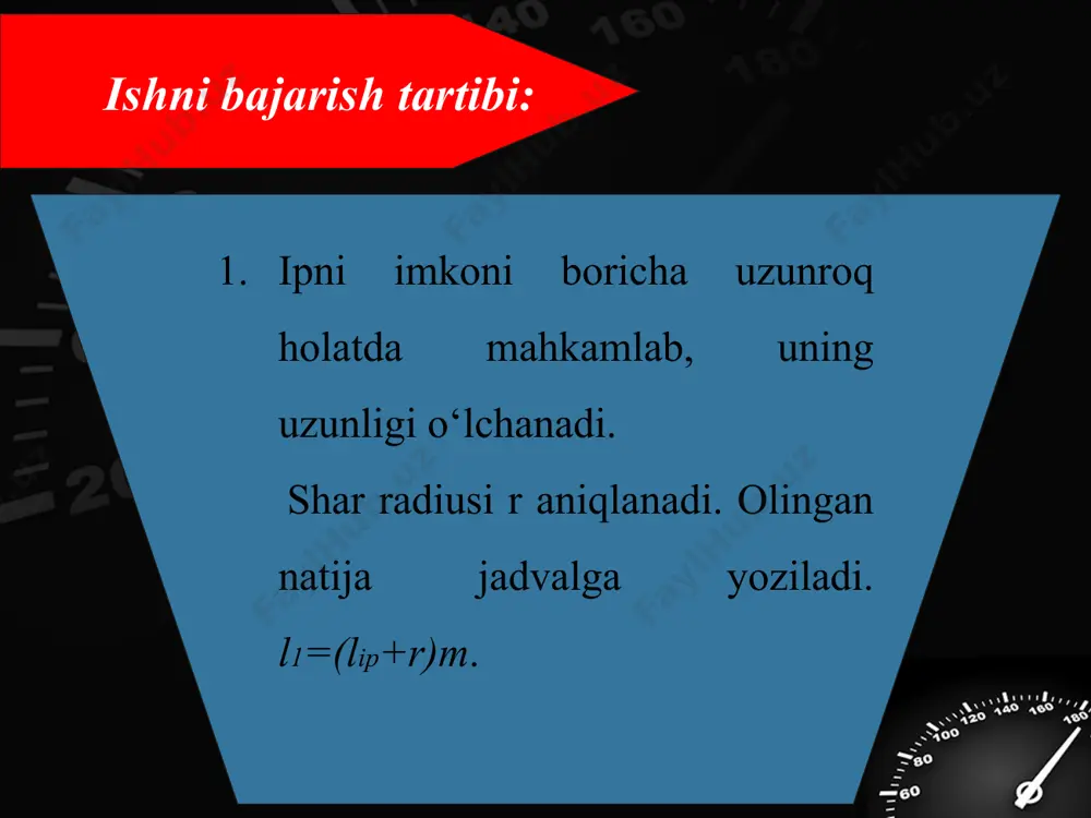 laboratoriya ishi. matematik mayatnik yordamida erkin tushish tezlanishini aniqlash 10 - sinf - Page 4