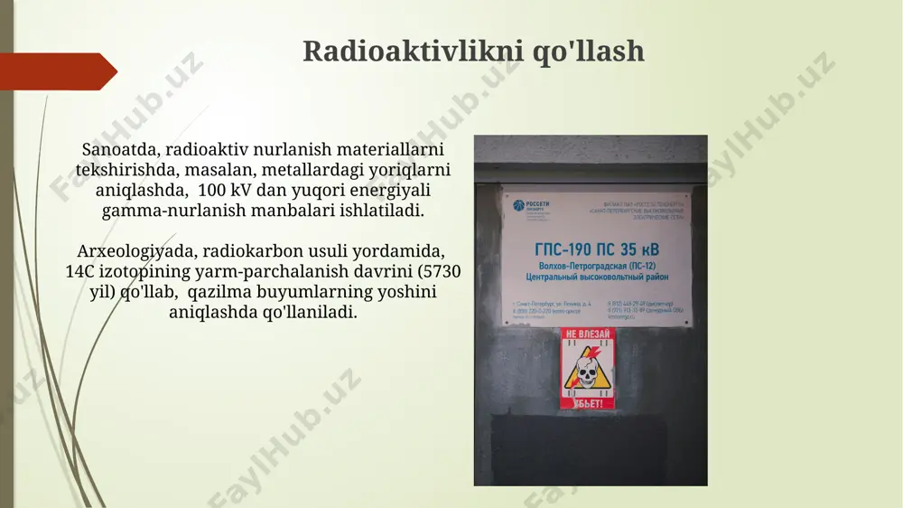 radioaktivlik va uning birliklari - Page 4