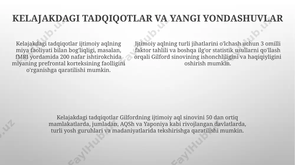 gilfordning ijtimoiy intellekt testi - Page 5
