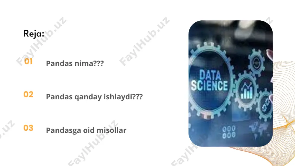 ataframe-da ustun tanlash uchun biz ustunlarga ularni ustun nomi bilan chaqirish orqali kirishimiz mumkin. qator tanlash:pandalar ma'lumotlar ramkasidan qatorlarni olishning noyob usulini taqdim etadi. dataframe.loc[] usuli pandas dataframe dan qatorlarni olish uchun ishlatiladi.qatorlar butun son joylashuvini iloc[] funksiyasiga o’tkazish orqali ham tanlash mumkin. indekslash va ma'lumotlarni tanlash pandalarda indekslash shunchaki dataframe-dan ma'lum qatorlar va ma'lumotlar ustunlarini tanlashni anglatadi. indekslash barcha satrlarni va ustunlarni, ba'zi qatorlarni va barcha ustunlarni yoki har bir satr va ustunlarni tanlashni anglatishi mumkin. indekslash, shuningdek , pastki to'plamni tanlash sifatida ham tanilgan bo'lishi mumkin . indekslash operatori yordamida dataframe-ni indekslash []: indekslash operatori ob'ektdan keyingi kvadrat qavslarga murojaat qilish uchun ishlatiladi. tanlash uchun indekslash operatoridan va indekslovchilari ham foydalanadi .loc. .ilocushbu indekslash operatorida df[] ga murojaat qiling. yagona ustunlarni tanlash:bitta ustunni tanlash uchun qavslar orasiga ustun nomini qo'yish kifoya bitta qatorni tanlash:dan foydalanib bitta qatorni tanlash uchun, .loc[] funksiyaga bitta qator yorlig'ini qo'yamiz .loc. https://www.geeksforgeeks.org/python-pandas-dataframe/ ushbu …