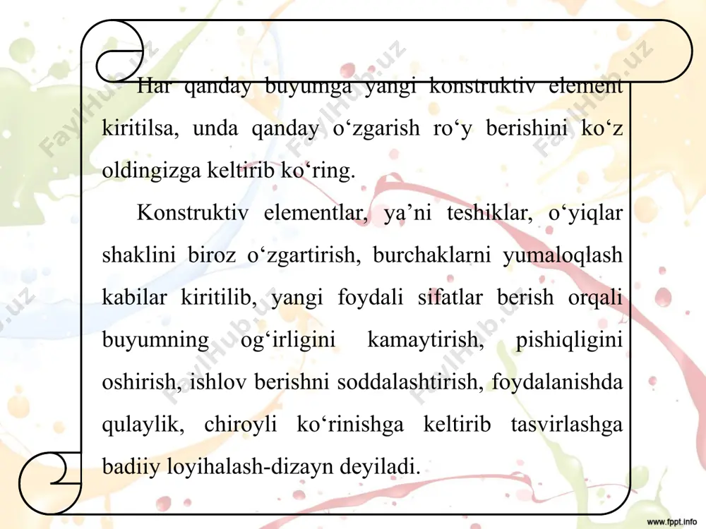 17-18-§. detalning shaklini dizayn asosida konstruktiv o‘zgartirishga oid loyihalash 9-sinf - Page 3