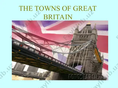 the towns of great britain — PPT