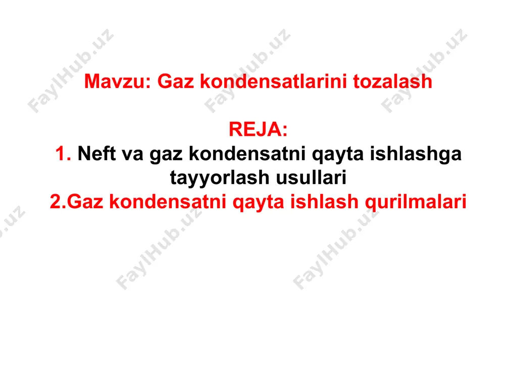 iqlanadi. fraksion tarkibi bо‘yicha neftda 15-25% tiniq fraksiyalar bо‘lsa, gazokondensatda bu kо‘rsatkich 95-100% ni tashkil etadi. kimyoviy tarkibi bо‘yicha gazokondensatni yoqilg‘i, kimyoviy va yoqilg‘i-kimyoviy qayta ishlash sanoatlarida qо‘llash yо‘nalishi aniqlab olinadi. konlardan qazib olingan kondensatni barqaror-lashtirish talab etiladi. gazokondensatni barqaror-lashtirishning ikki usuli qо‘llaniladi: bosqichma-bosqich separatsiyalash va degazatsiyalash 2) barqarorlashtirish kolonnasida rektifikatsiyalash. bosqichma-bosqich separatsiyalash va degazatsiyalashda kondensat xom ashyosi past haroratli separatorda drossellanadi va birinchi bosqich separatorida tarkibidan gazli uglevodorodlar ajratib olinadi. shu tartibda kondensat uch bosqichli degazatsiyalashdan sо‘ng bosimi bir maromda tushirilib, barqaror kondensat miqdorini oshishini ta’minlaydi. bunday tartibda kondensatni bosqichma-bosqich separatsiyalash va degazatsiyalash ochiq sistemalarda olib boriladi. bundan tashqari, yarim ochiq va yopiq sistemalarda kondensatni yig‘ish sxemalarini qо‘llash orqali uglevodorodlar yо‘qotilishi oldi olinadi va qо‘shimcha ravishda propan-butan fraksiyasi (pbf) ni ham ajratib olishga erishiladi (5.1-rasm). gazkondensat xom ashyosini degazatsiya-lash sxemasi barqaror kondensat miqdorini nisbatan yuqori bо‘lishini ta’minlashga rektifikatsiyali barqarorlash-tirish usuli orqali erishish mumkin. kon sharoitida kondensatni barqarorlashtirish qurilmasi (kbq) …