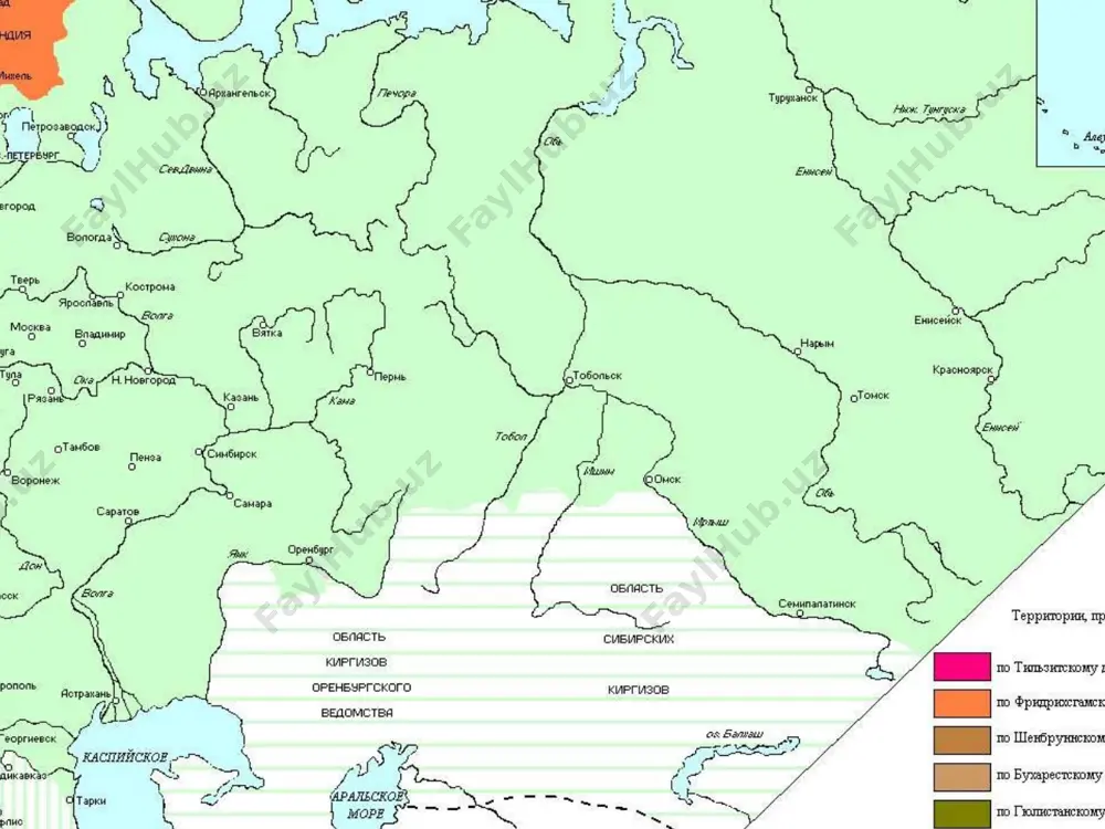 ары касымова западно-сибирскому генерал-губернатору горчакову и царю николаю. 2.декабрь 1844 года –представитель оренбургской пограничной комиссии бий баймухамед жаманшаулы вручил письмо оренбургского губернатора обручева. 1.октябрь - ноябрь 1845 год: отряды кенесары захватывают созак, жана-жулек, корган 2.в 1846 году в семиречье военная миссия председателя пограничной комиссии генеар-майора вишневского – о антипропаганде восстания кенесары 3. апрель 1845 года – в аул кенесары прибыло посольство долгова, а позже поручика генерального штаба герна орловский а. о. битва казаков с киргизами (в царской россии казахов называли киргизами) 3. апрель 1847 года – кенесары с 10 тыс. армией разгромил аулы кыргызов 4. накануне решающего сражения кенесары оставили войны рустем султана и сыпатай бия. 5. май 1847 года- сражение в местечке майтобе , кенесары был окружен и разгромлен. сам кенесары с 32 султанами погиб. бухарский чиновник значение: 1. явилось самым крупным восстанием против колониального гнета, охватившим все три жуза 2. было составной частью освободительной борьбы народов россии первой …
