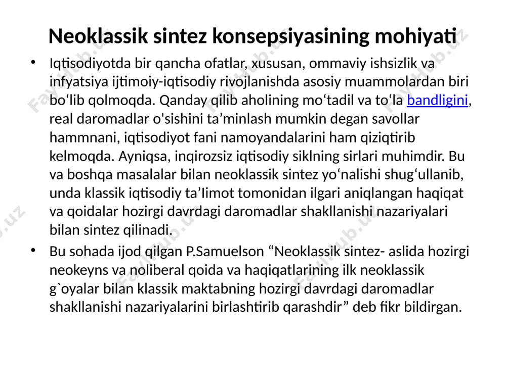 monidan tuzildi, keyin r.solou, k.arrou (aqsh)lar tomonidan umumlashtirildi, unda ishlab chiqarish ko'lami, texnika taraqqiyoti va boshqa omillar ham hisobga olindi. bunday regressiv modellar alohida mahsulotlar uchun, korxona va firma, tarmoq va umumxalq xo‘jaligi uchun ham tuzilishi mumkin. xalq xo'jaligi tarkibini tahlil etish maqsadida tarmoqlararo balans tipidagi modellardan foydalaniladi. dastlab bunday model 1925-26- yillarda sobiq sssrda p.i. popov (1872-1950) rahbarligida ishlab chiqildi. keyinchalik bu uslub v.leontev (asli rossiyalik, aqsh) tomonidan rivojlantirildi va moliya oqimlari tarkibini o‘rganish uchun r.frish tomonidan tatbiq qilindi. marksning qayta ishlab chiqarish sxemasi modeli sovet iqtisodchisi g.a.feldman (1928) tomonidan tayyorlandi. kapitalistik sikllaming iqtisodiy dinamika modellari tinbergen, frish, m.kaleskiy, j.xiks, r.xarrot, p.samuelson va boshqalar tomonidan ishlab chiqildi. ekonometrika uslublari ko‘pincha ekstrapolatsiya tendensiyalariga asoslangan. sovet olimi l.v.kantorovich chiziqli programmalash (1939) uslubining asoschisi hisoblanadi. ekonometrika ilmiy va amaliy ahamiyatga ega. ko‘pgina yetakchi mamlakatlarda iqtisodiy matematik uslublardan foydalanib iqtisodiyotning ma’lum sohalari, tarmoqlari bo'yicha sikl modellari ishlab chiqilmoqda va amalda qo‘llanilmoqda. ayniqsa, aqshda …