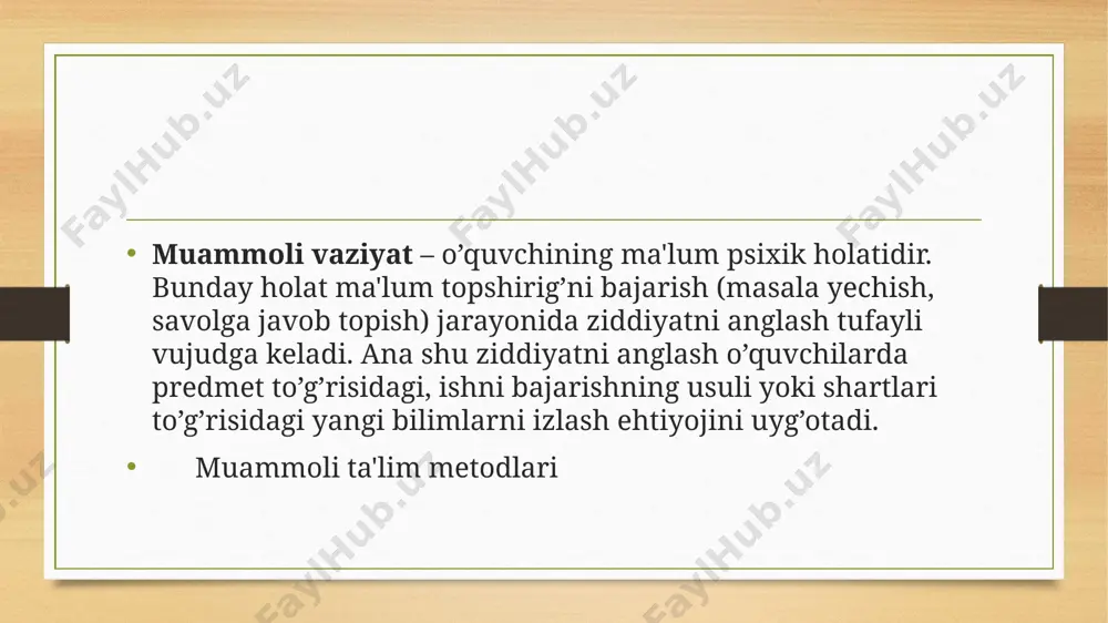 muammoli ta'lim mohiyati - Page 5