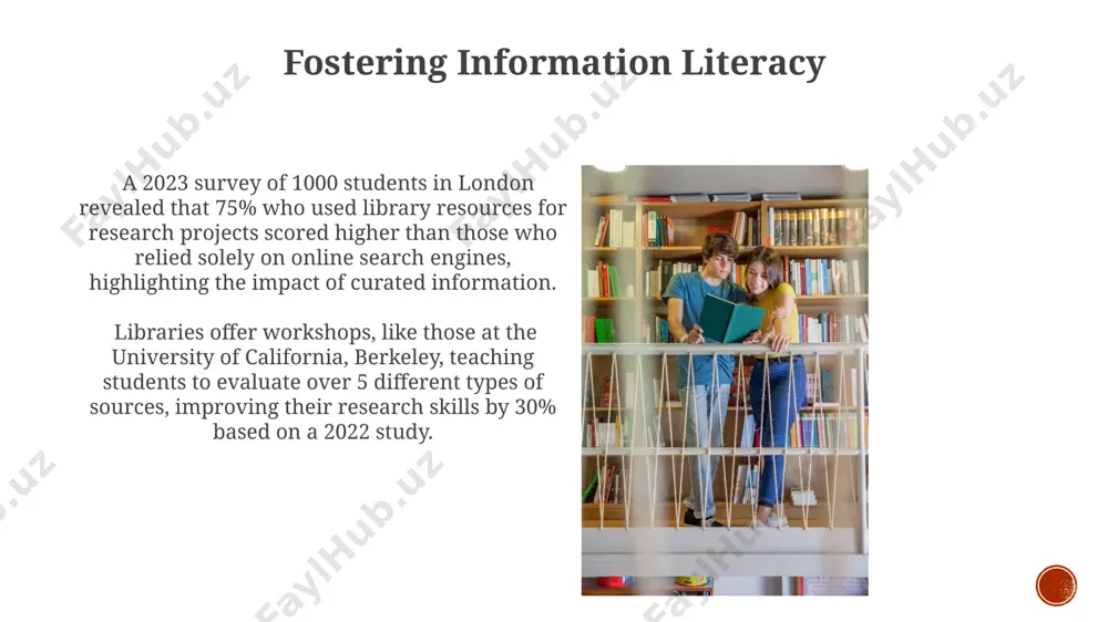 the role of libraries in supporting student learning - Page 3