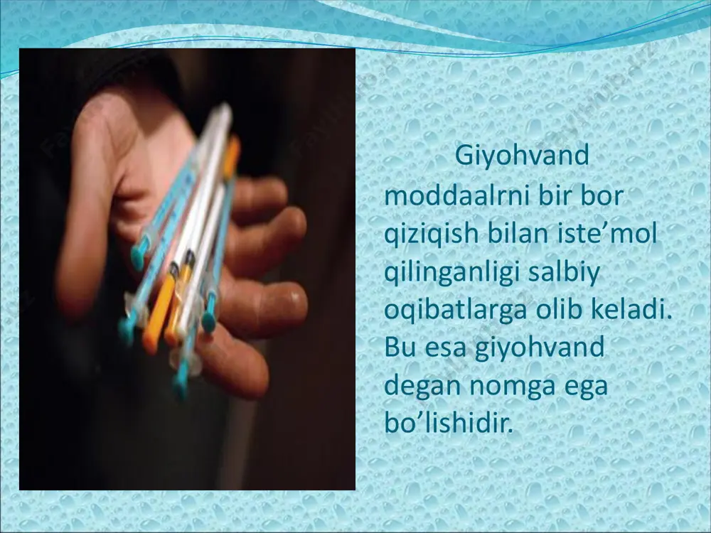 narkotik moddalarning oliy asab tizimiga faoliyatini o`rganish - Page 2