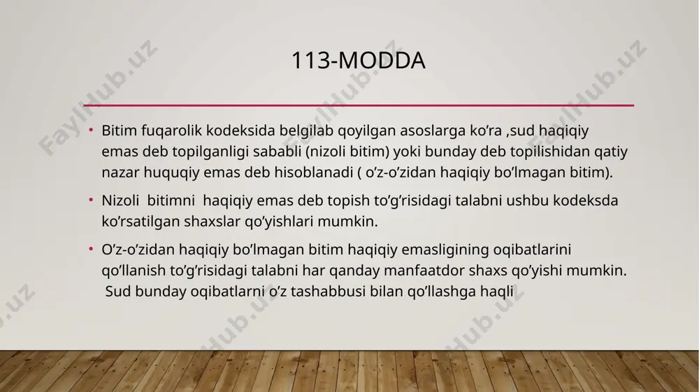 bitimlarning haqiqiy emasligi - Page 3