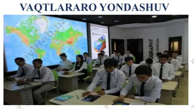 vaqtlararo yondashuv — PPTX