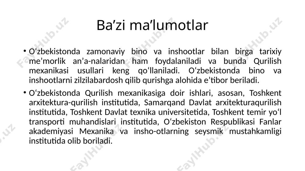 qurilish mexanikasi. kirish - Page 5